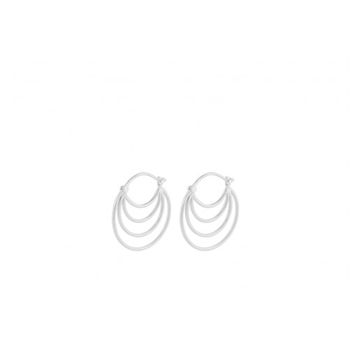 Pernille Corydon Silhouette Earrings size 22mm e-666-s